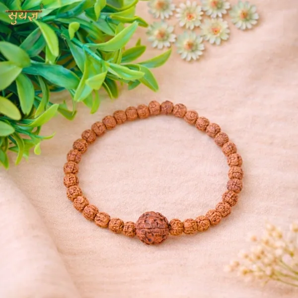 3 Mukhi Rudraksha Bracelet – Super Quality