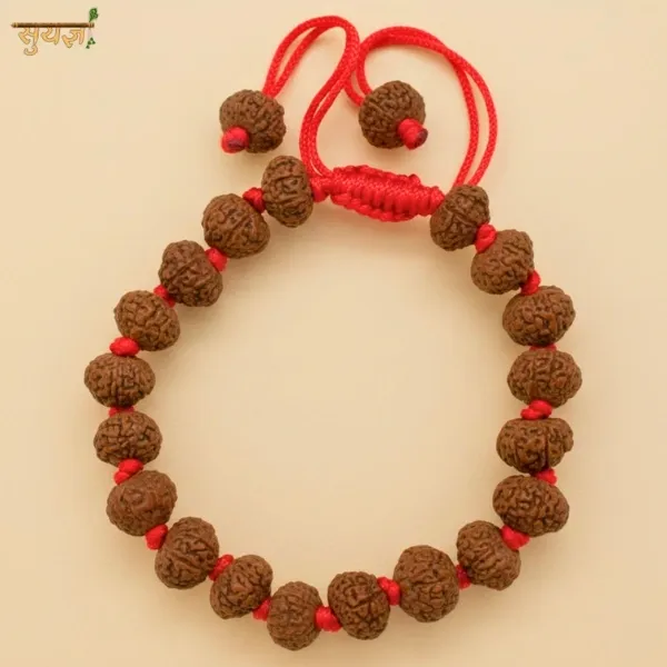 10 Mukhi Rudraksha Bracelet – Super Quality