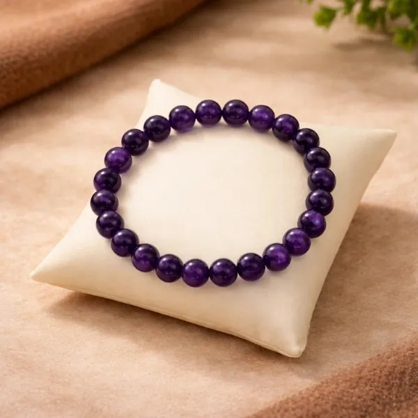 Natural Amethyst Stone Bracelet