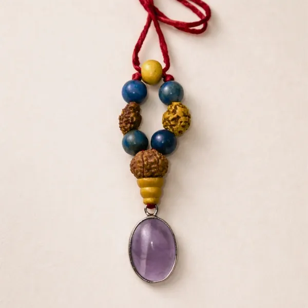 Capricorn (Makar) Rashi Pendant — Calm Clarity, Wisdom & Saturn Energy