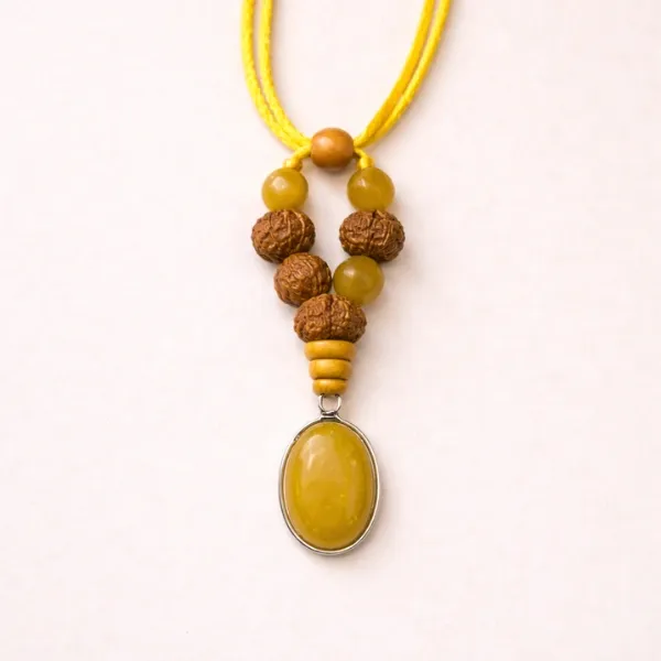 Pisces (Meen) Rashi Pendant — Wisdom, Abundance & Jupiter Energy