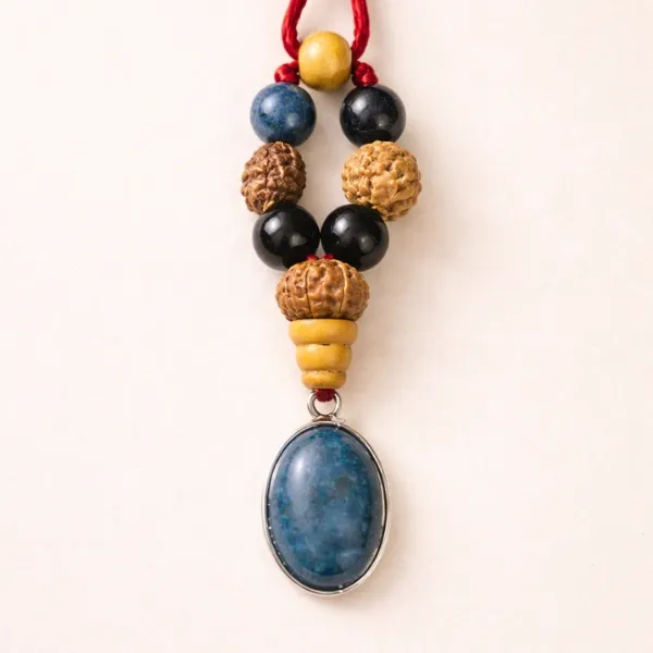 Aquarius (Kumbh) Rashi Pendant — Truth, Protection & Saturn Energy
